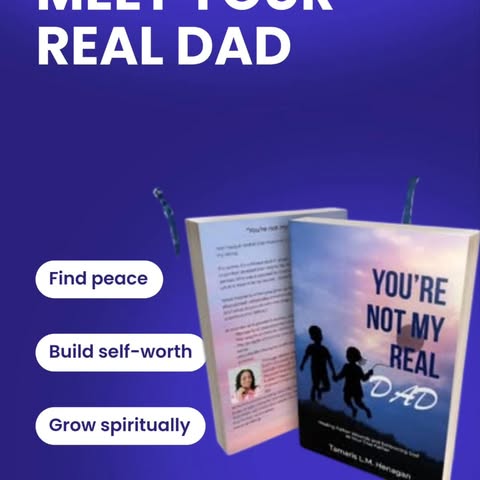 Meet Your Real Dad — book promo graphic